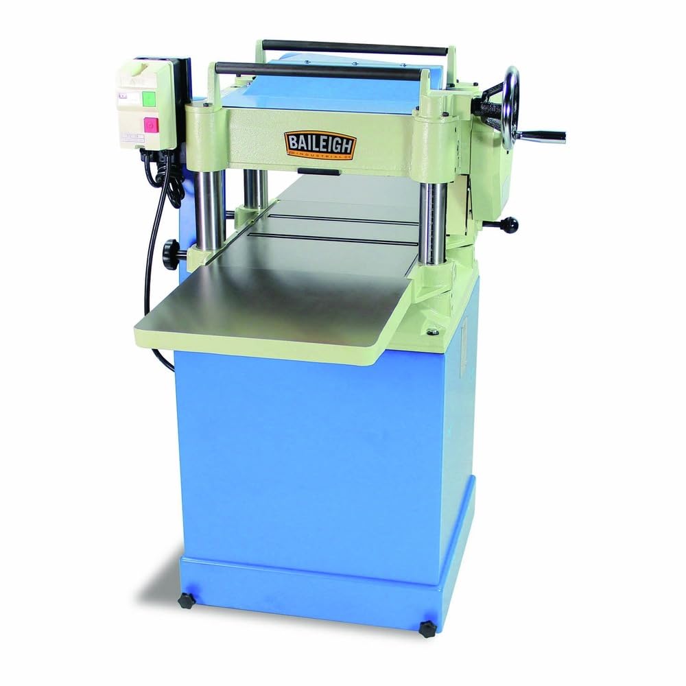 Baileigh Industrial - IP-156; 220V 1 Phase 3HP 15" Industrial Planer, 6" Maximum Cutting Height, (1004935)